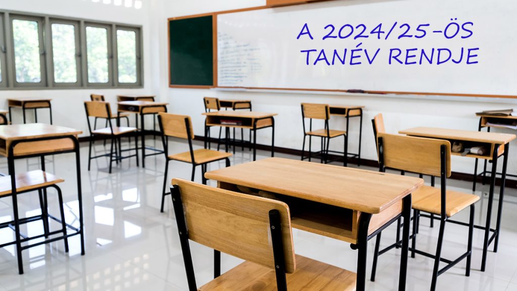 A 2024/25-ös tanév randje