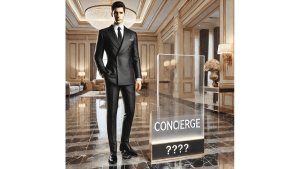 Mit jelent a concierge