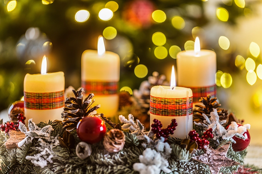 adventi koszorú