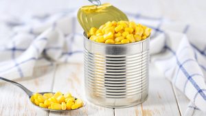 Konzerv kukorica csalizás