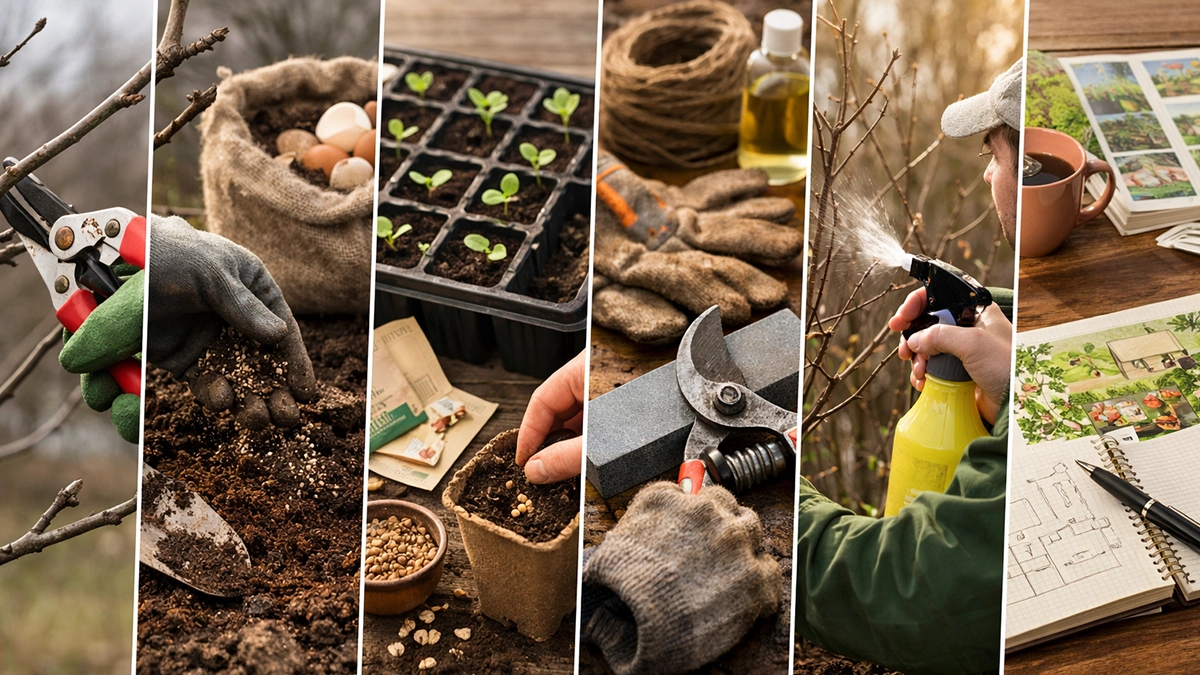 Január végi kerti teendők – 7 dolog, amit most még meg kell csinálnod, mielőtt megérkezik a tavasz