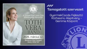 Tóth Vera Band Jótékonysági koncert