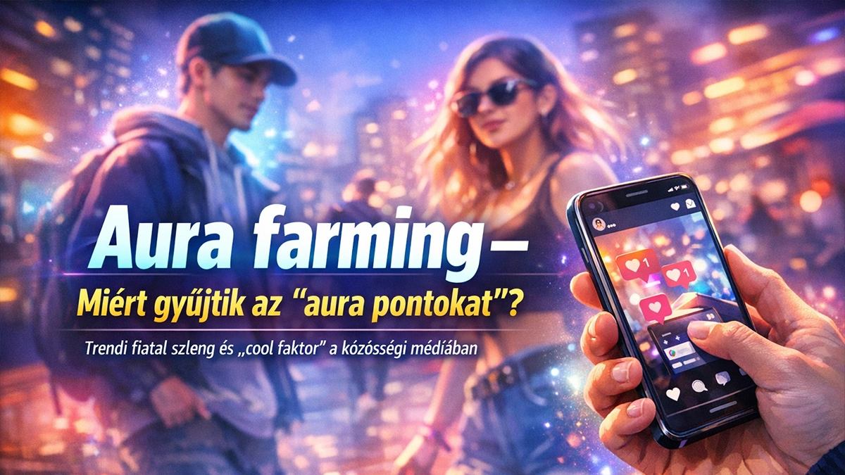 Aura farming jelentése: Miért gyűjtik a fiatalok az „aura pontokat”?