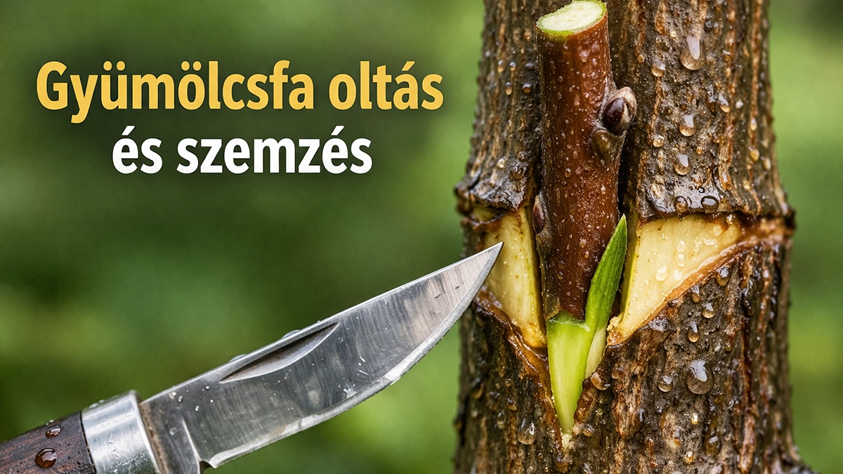 A gyümölcsfa oltás és szemzés művészete: Átfogó útmutató a gyümölcsfák sikeres nemesítéséhez
